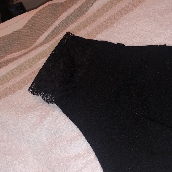 NWT PINK Victoria’s Secret No-Show Cheekster Panty. Pure Black. - Picture 11 of 12